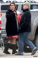 LEA MICHELE on The Glee Set in Los Angeles 1712
