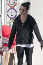LEA MICHELE Out and About in Los angeles 2212