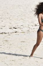 LEIGH-ANNE PINNOCK in Bikini at a Beach in Barbados 2112