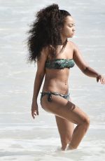 LEIGH-ANNE PINNOCK in Bikini at a Beach in Barbados 2112