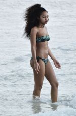 LEIGH-ANNE PINNOCK in Bikini at a Beach in Barbados 2112