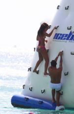 LEIGH-ANNE PINNOCK in Bikini on a Beach in Barbados 2212