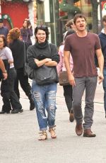 LENA HEADEY and Pedro Pascal Out and About at the Grove