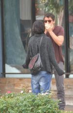 LENA HEADEY and Pedro Pascal Out and About at the Grove