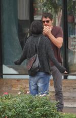 LENA HEADEY and Pedro Pascal Out and About at the Grove