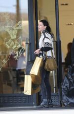 LIBERTY ROSS Shopping at Barneys New York in Los Angeles