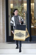 LIBERTY ROSS Shopping at Barneys New York in Los Angeles