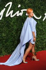 LILY ALLEN at British Fashion Awards 2014 in London 