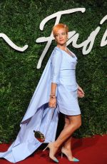 LILY ALLEN at British Fashion Awards 2014 in London 