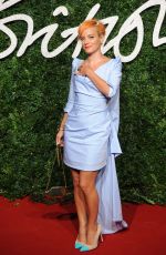 LILY ALLEN at British Fashion Awards 2014 in London 