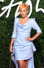 LILY ALLEN at British Fashion Awards 2014 in London 