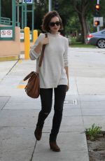 LILY COLLINS Out and About in Beverly Hills 0512
