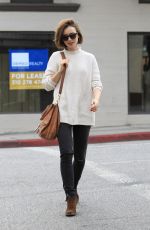 LILY COLLINS Out and About in Beverly Hills 0512