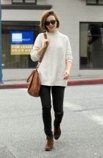 LILY COLLINS Out and About in Beverly Hills 0512