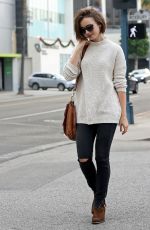 LILY COLLINS Out and About in Beverly Hills 0512