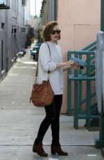 LILY COLLINS Out and About in Beverly Hills 0512