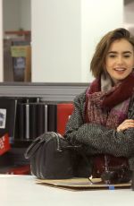 LILY COLLINS Out Shopping out Beverly Hills 1512