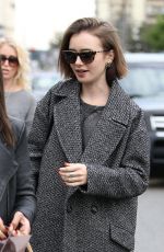 LILY COLLINS Out Shopping out Beverly Hills 1512