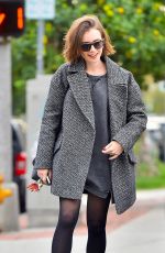 LILY COLLINS Out Shopping out Beverly Hills 1512