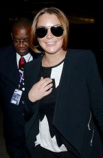 LINDSAY LOHAN Arrives at LAX Airport in Los Angeles 1612
