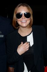 LINDSAY LOHAN Arrives at LAX Airport in Los Angeles 1612