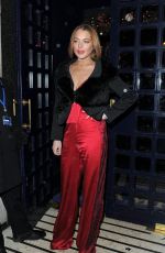 LINDSAY LOHAN Arrives at The Sunday Times Style Christmas Party