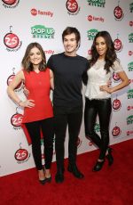 LUCY HALE at ABC Family’s 25 Days of Christmas Einter Wonderland in New York