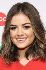 LUCY HALE at ABC Family’s 25 Days of Christmas Einter Wonderland in New York
