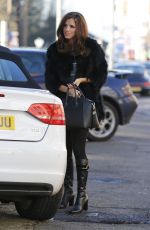 LUCY MECKLENBURGH Arrives at Her Boutique in Essex 1312