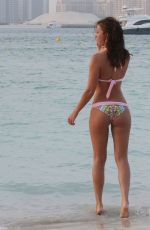 LUCY MECKLENBURGH in Bikini at a Beach in Dubai 1711