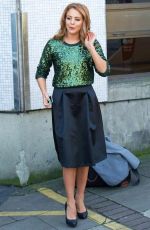 LYDIA BRIGHT Leaves ITV Studio in London 1912