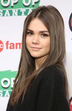 MAIA MITCHELL at ABC Family’s 25 Days of Christmas Einter Wonderland in New York