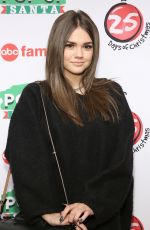 MAIA MITCHELL at ABC Family’s 25 Days of Christmas Einter Wonderland in New York