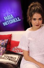 MAIA MITCHELL at Young Hollywood Studio in Los Angeles