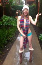 MAITLAND WARD at a Photoshoot in Los Angeles