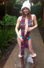 MAITLAND WARD at a Photoshoot in Los Angeles