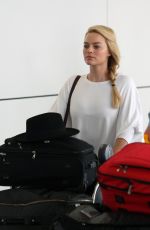 MARGOT ROBBIE Arrives at Airport in Sydney 1212