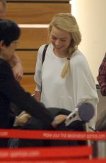 MARGOT ROBBIE Arrives at Airport in Sydney 1212