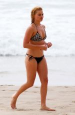 MARGOT ROBBIE in Bikini on the Beach in Byron Bay