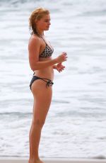 MARGOT ROBBIE in Bikini on the Beach in Byron Bay