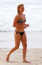 MARGOT ROBBIE in Bikini on the Beach in Byron Bay