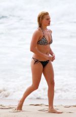 MARGOT ROBBIE in Bikini on the Beach in Byron Bay