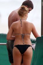 MARGOT ROBBIE in Bikini on the Beach in Byron Bay