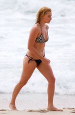 MARGOT ROBBIE in Bikini on the Beach in Byron Bay