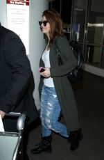 MARIA MENOUNOS Arrives at LAX Airport in Los Angeles