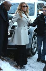 MARIAH CAREY Out Shopping in Aspen 2312