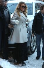 MARIAH CAREY Out Shopping in Aspen 2312