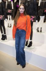 MARIE-ANGE CASTA at Du Sac Balloon Dog by Jeff Koons Presentation in Paris