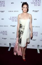 MEGAN BOONE at A Most Violent Year Premiere in New York