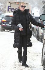 MELANIE GRIFFITH Out and About in Aspen 2912